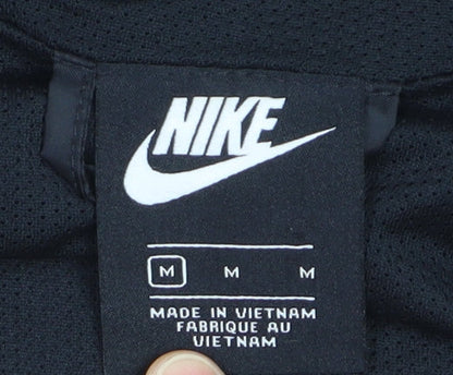 Nike Men's Black M Hooded Windbreaker Jacket