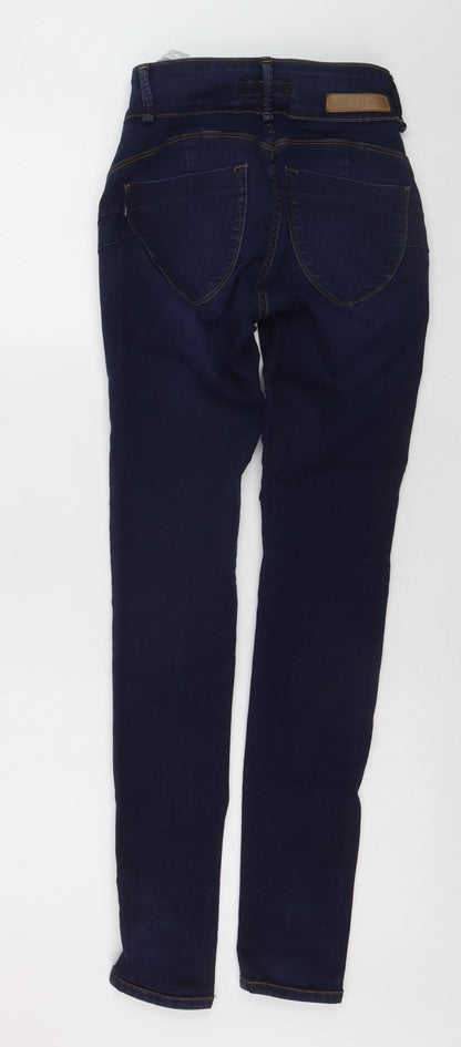 Tiffosi Women's Blue Skinny High-Rise Denim Jeans Size M