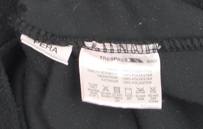 Trespass Men's Black Fleece Half Zip Pullover Sweatshirt M
