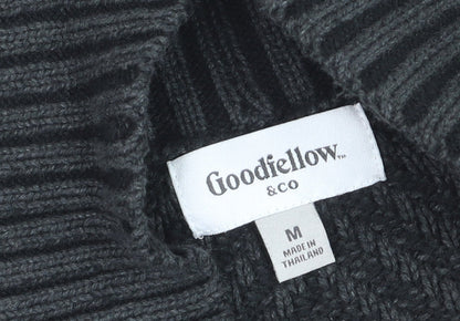 Goodfellow & Co Men’s Grey Herringbone Knit Button Cardigan M