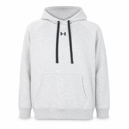 Under Armour Mens Grey Pullover Hoodie Size L Relaxed Fit Sportswear