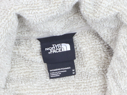 The North Face Womens Beige Full Zip Fleece Hoodie Medium