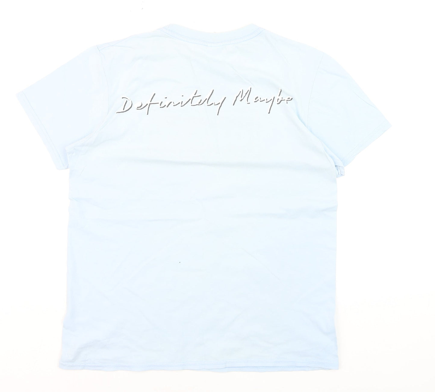 Gildan Women's Blue Oasis T-Shirt Music Band Medium