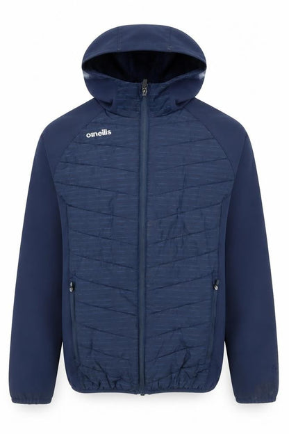 O’Neills Teens Blue Hooded Softshell Puffer Jacket Size 164