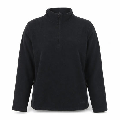 Peter Storm Women's Black 1/2 Zip Fleece Pullover Size 18