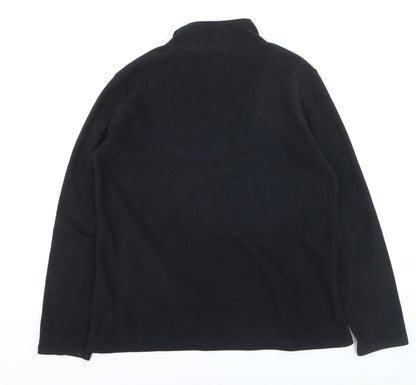 Peter Storm Women's Black 1/2 Zip Fleece Pullover Size 18
