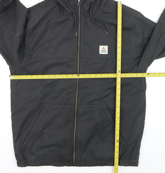 Passenger Men’s Black XL Hooded Windbreaker Jacket