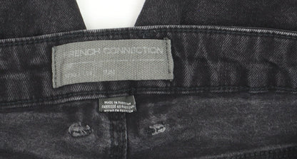 French Connection Womens Black Slim Straight Jeans Size S