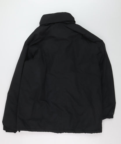 Regatta Mens Black L Waterproof Hydrafort Hooded Parka Jacket