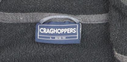 Craghoppers Men’s Black Full Zip Fleece Hoodie Size L