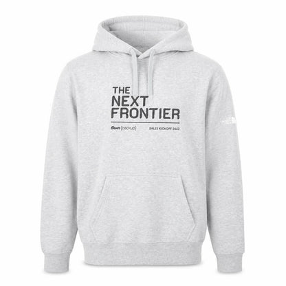 The North Face Men’s Grey Pullover Hoodie M Fleece Cotton Blend