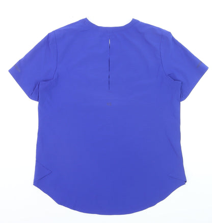Helen Steele x Dunnes Women’s Blue Short Sleeve Active T-Shirt Size S