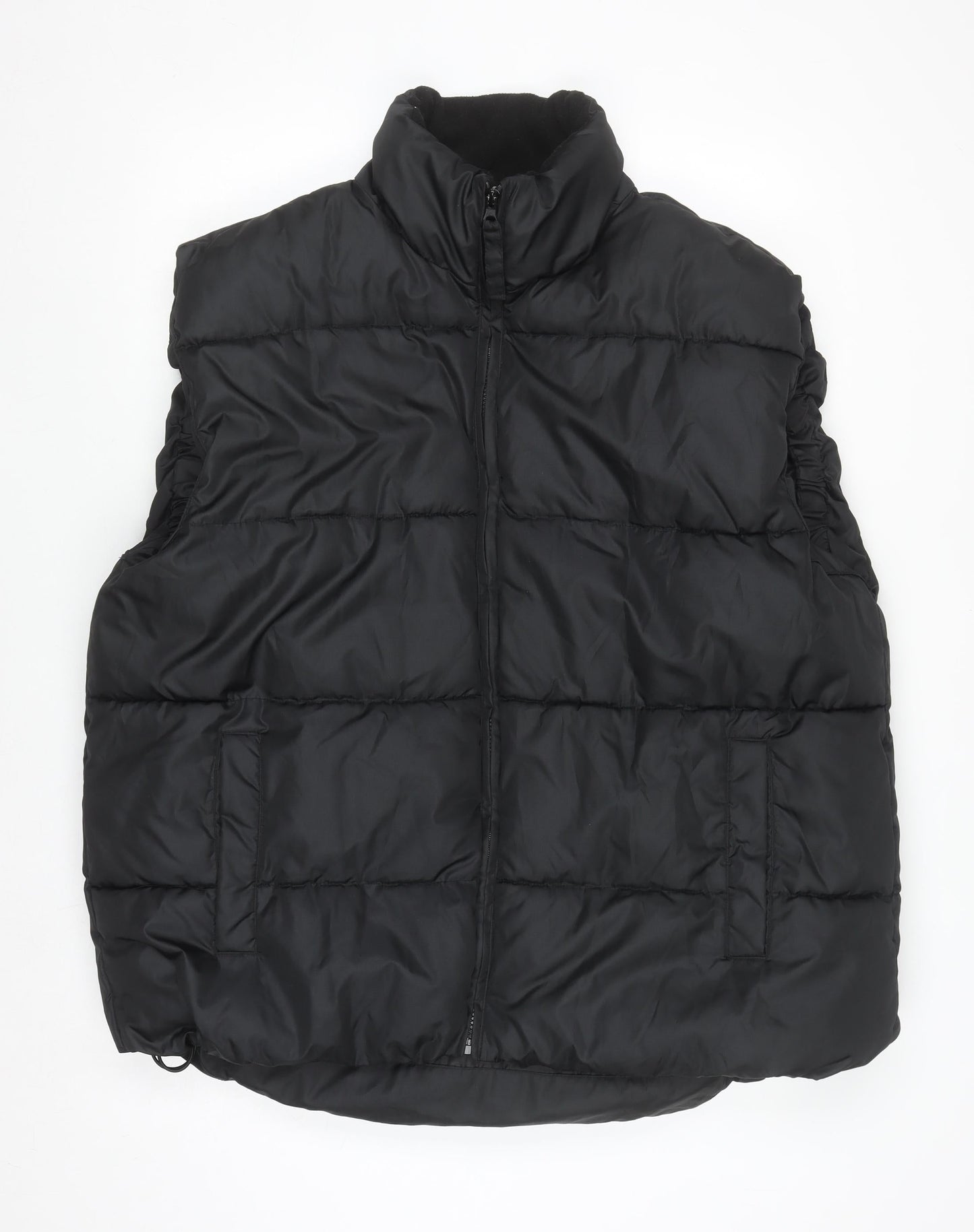 Urban Spirit Men's Black 2XL Puffer Waistcoat Gilet