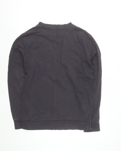 Paul Smith Men's Black HAUS Logo Sweatshirt Size L Pullover