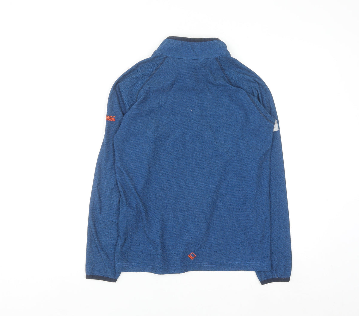 Regatta Boys Blue 13 Years 1/4 Zip Pullover Outdoor Sweatshirt