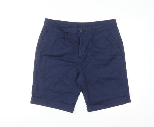 St. Bernard for Dunnes Stores Men's Blue 34in Chino Shorts