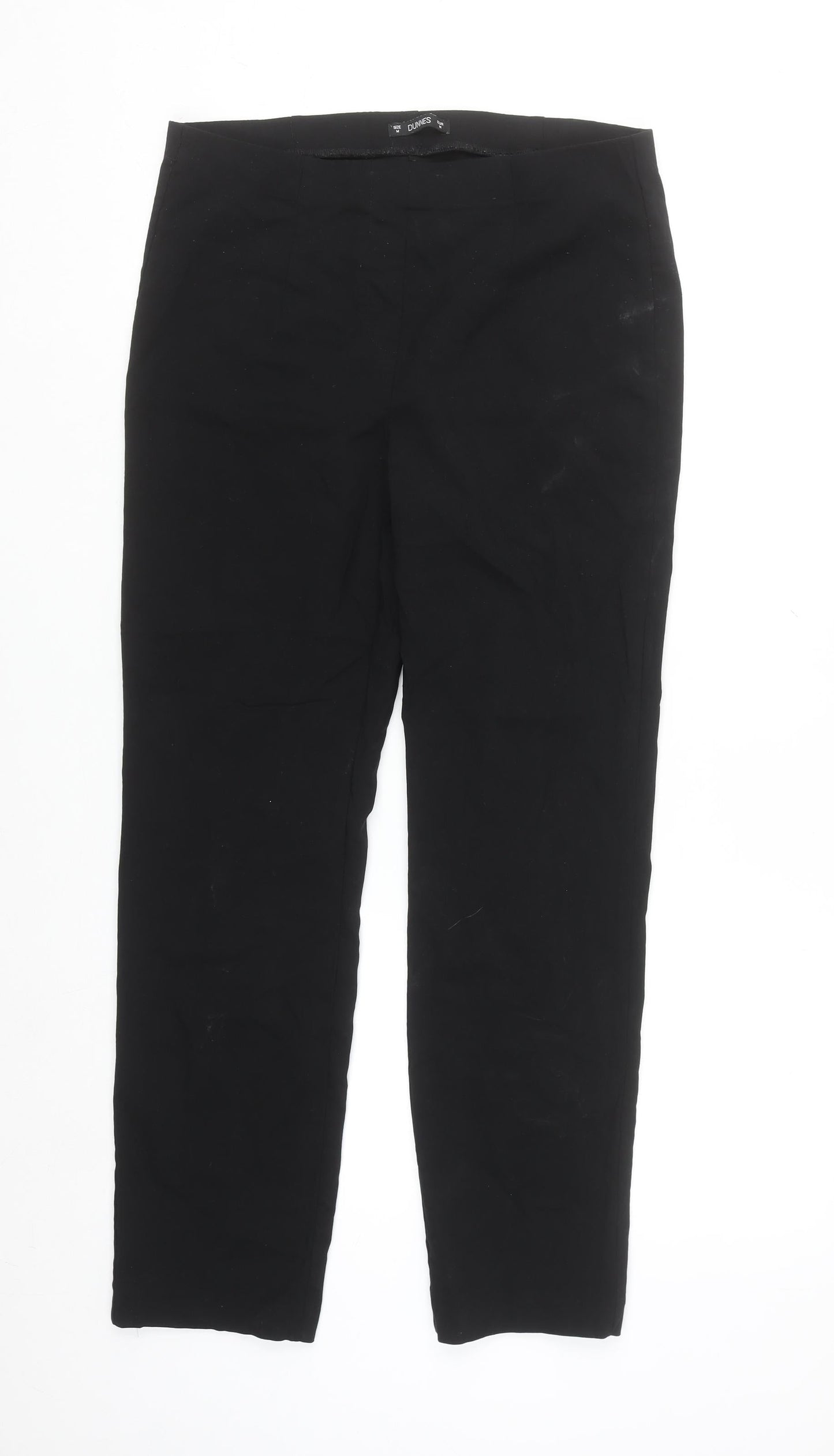 Dunnes Stores Women's Black Stretch Slim Trousers Size 12