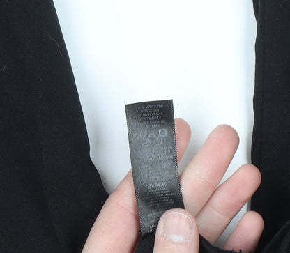 Dunnes Stores Women's Black Stretch Slim Trousers Size 12