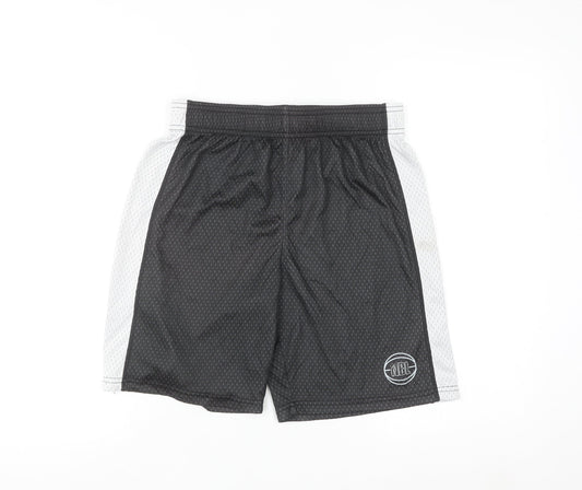 NBL Womens Black Athletic Basketball Shorts Size 12