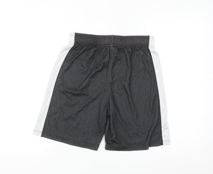 NBL Womens Black Athletic Basketball Shorts Size 12