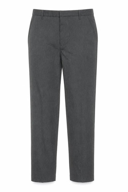 Dunnes Stores Women's Grey Stretch Straight Leg Trousers Size 12