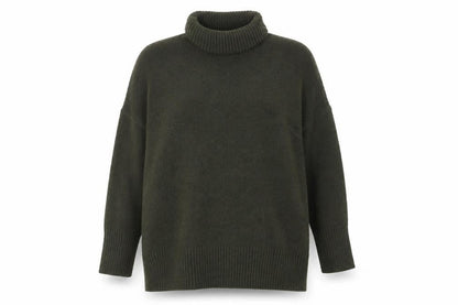 William Rast Women’s Green Roll Neck Pullover Jumper Size 20