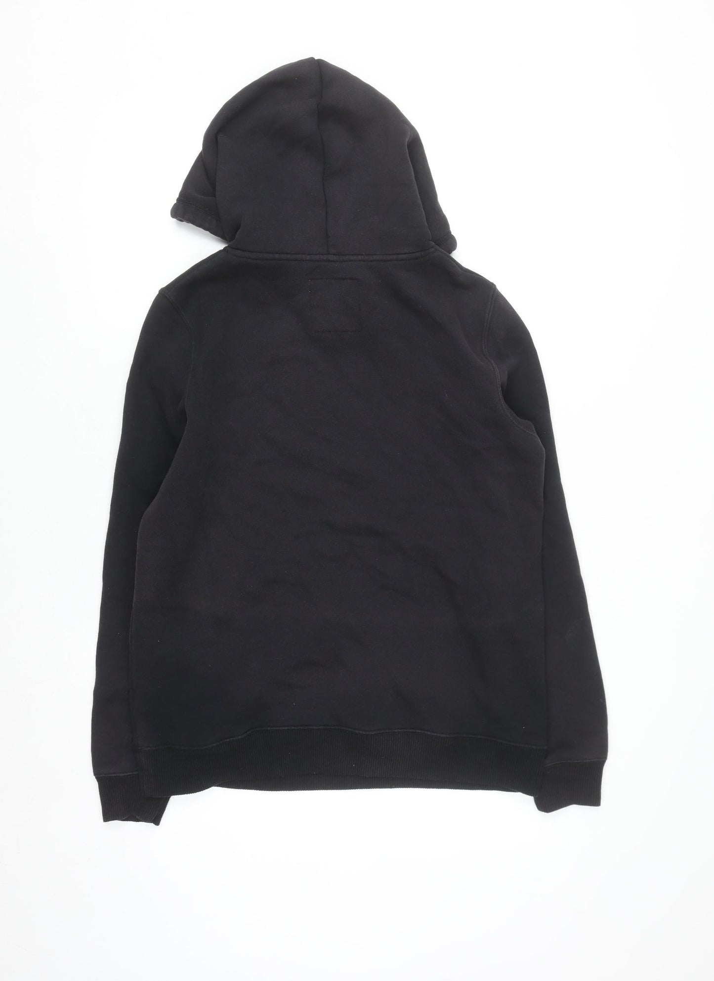 Hollister Women's Black Pullover Hoodie Medium Cotton Blend
