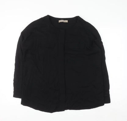 Paul Costelloe Living Studio Women’s Black Viscose Blouse Size 12