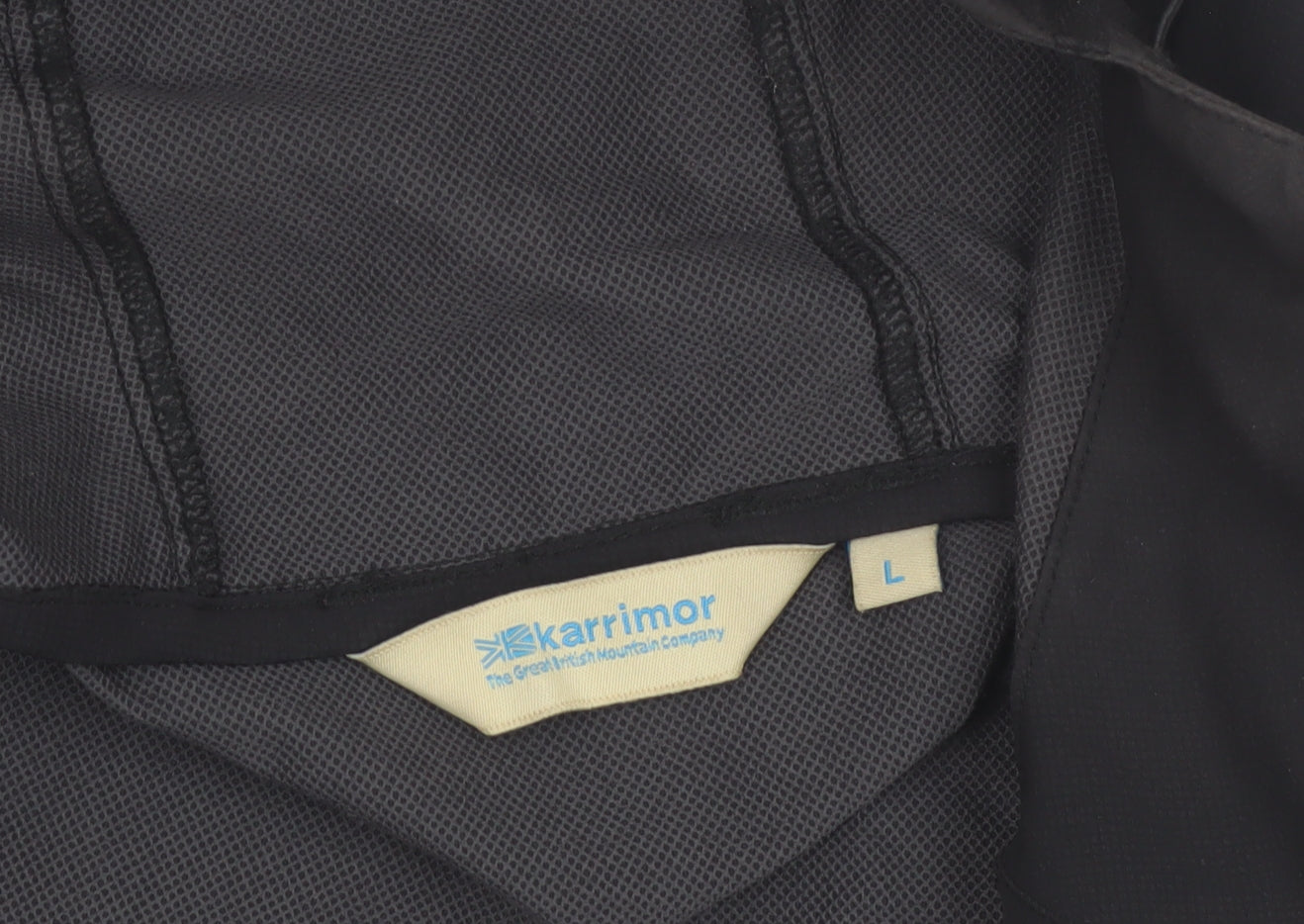 Karrimor Mens Black L Soft Shell Waterproof Hooded Jacket