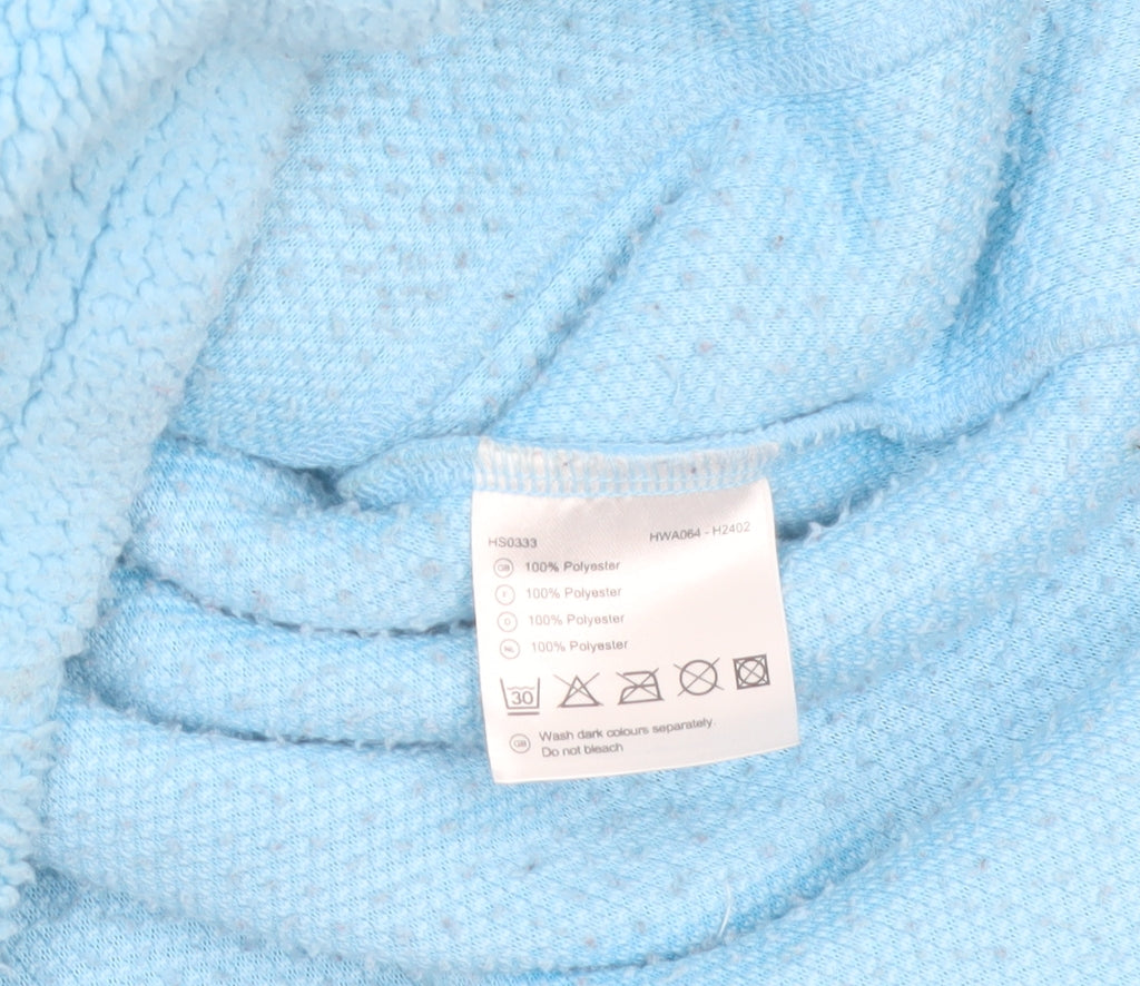 Hawkshead Women Blue Fleece 1/2 Zip Pullover Sweatshirt Size 14