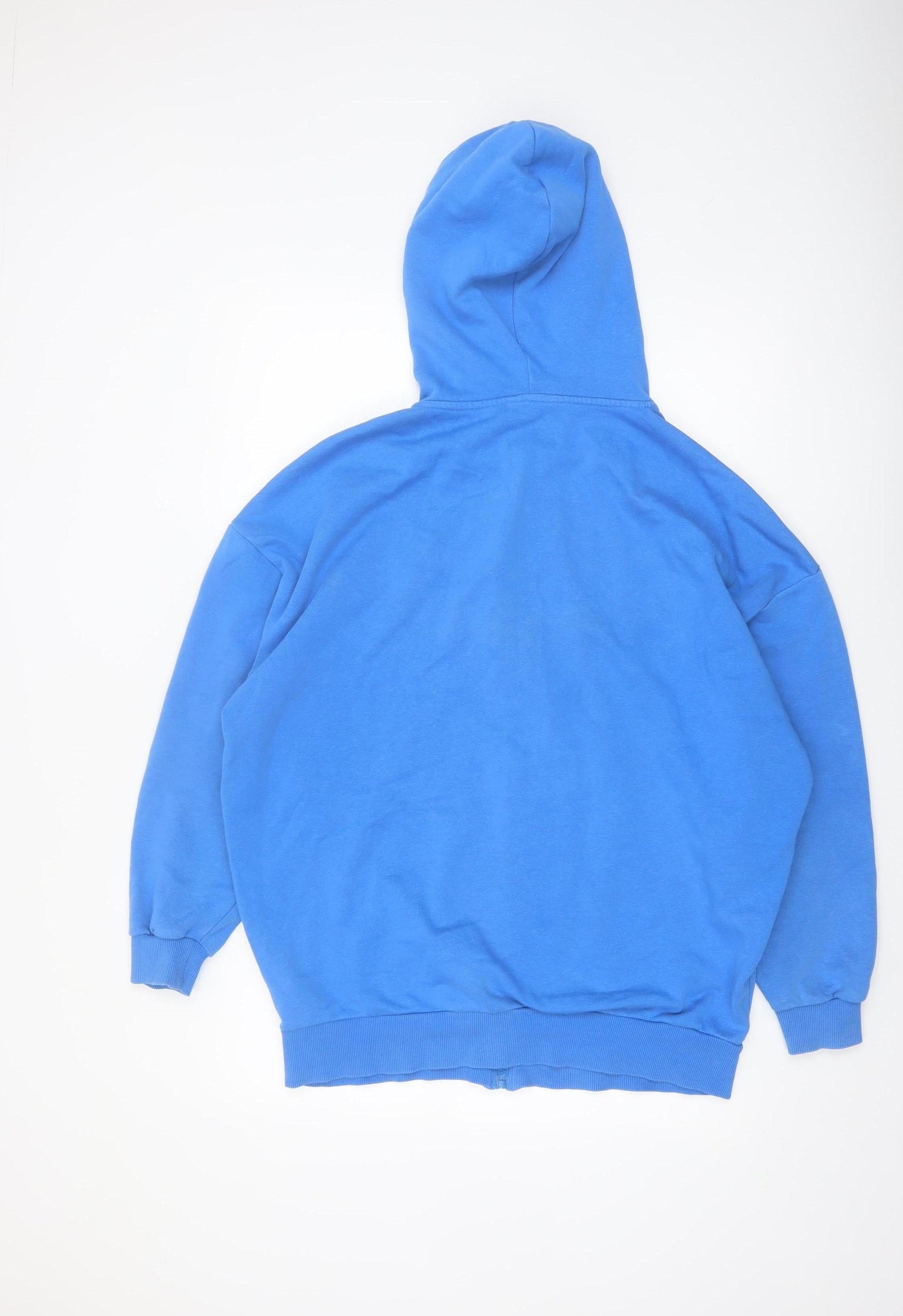 Clockhouse Women Blue Full Zip Hoodie Boston Team Design XS