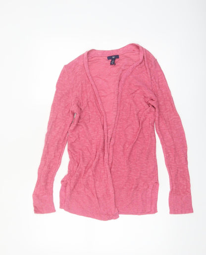 Gap Womens Pink XS Cardigan Knit Long Sleeve Lightweight
