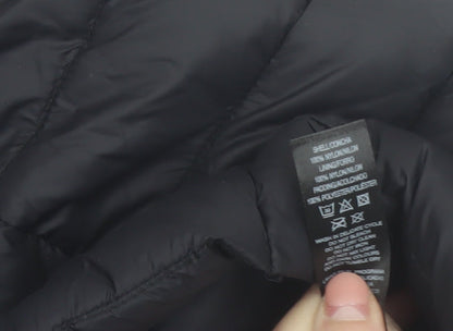 Dunnes Stores Men’s Black XL Puffer Waistcoat Quilted Mid-Length