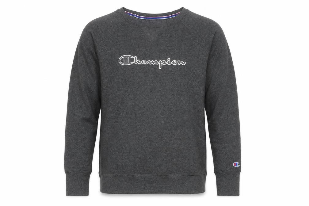 Champion Men's Grey M Pullover Crew Neck Sweatshirt