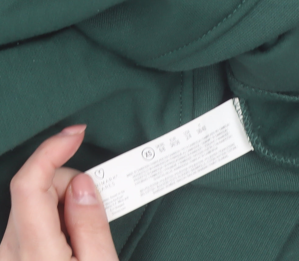 Disney Winnie the Pooh Green Hoodie XS Women's Pullover Hooded Sweatshirt