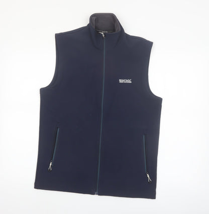 Regatta Women’s Blue Softshell Sleeveless Waistcoat S Outdoor Bodywarmer