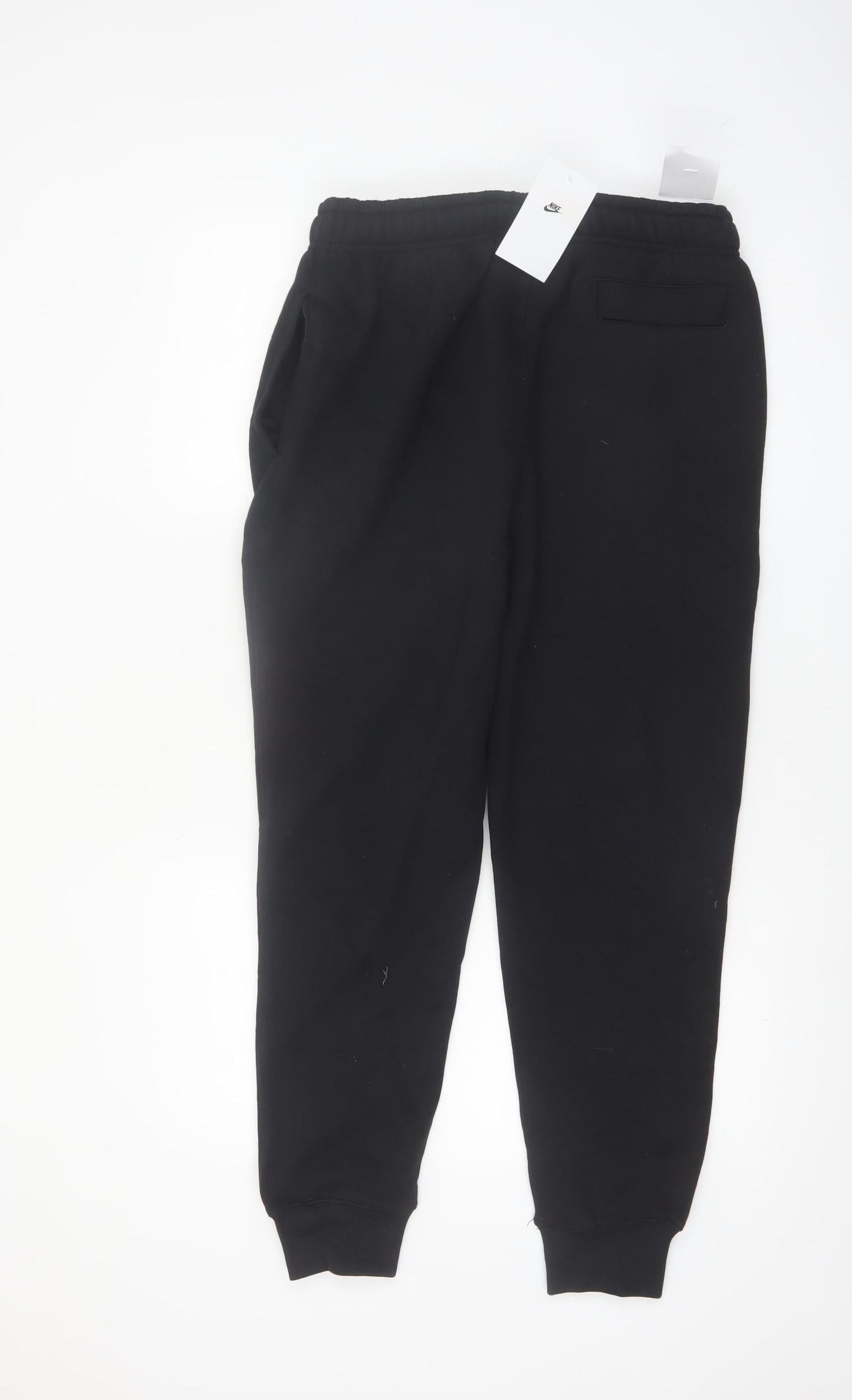 Nike Men’s Black Fleece Jogger Trousers Size L Comfortable Fit