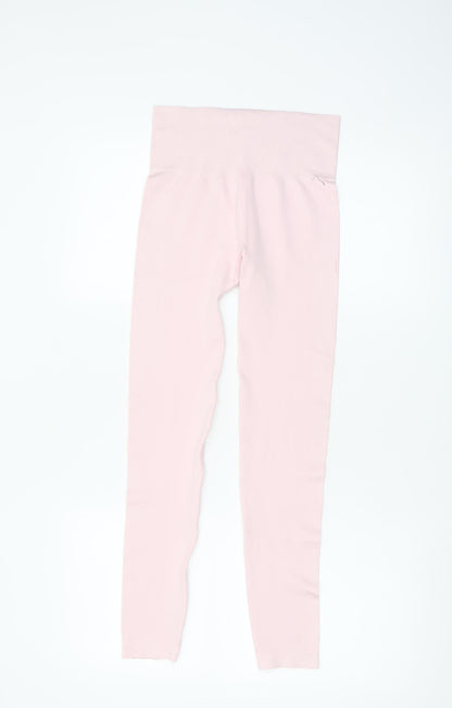 Primark Womens Pink XS Seamless Workout Leggings