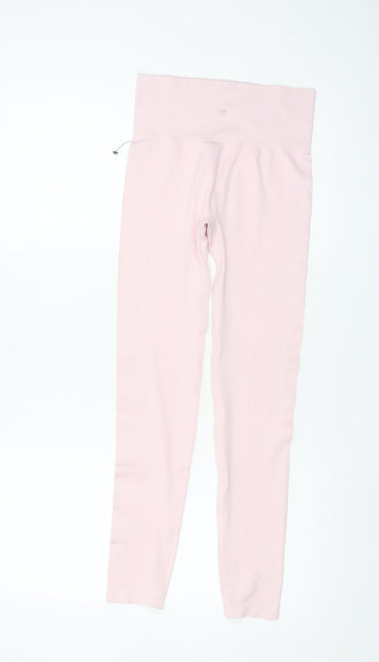 Primark Womens Pink XS Seamless Workout Leggings
