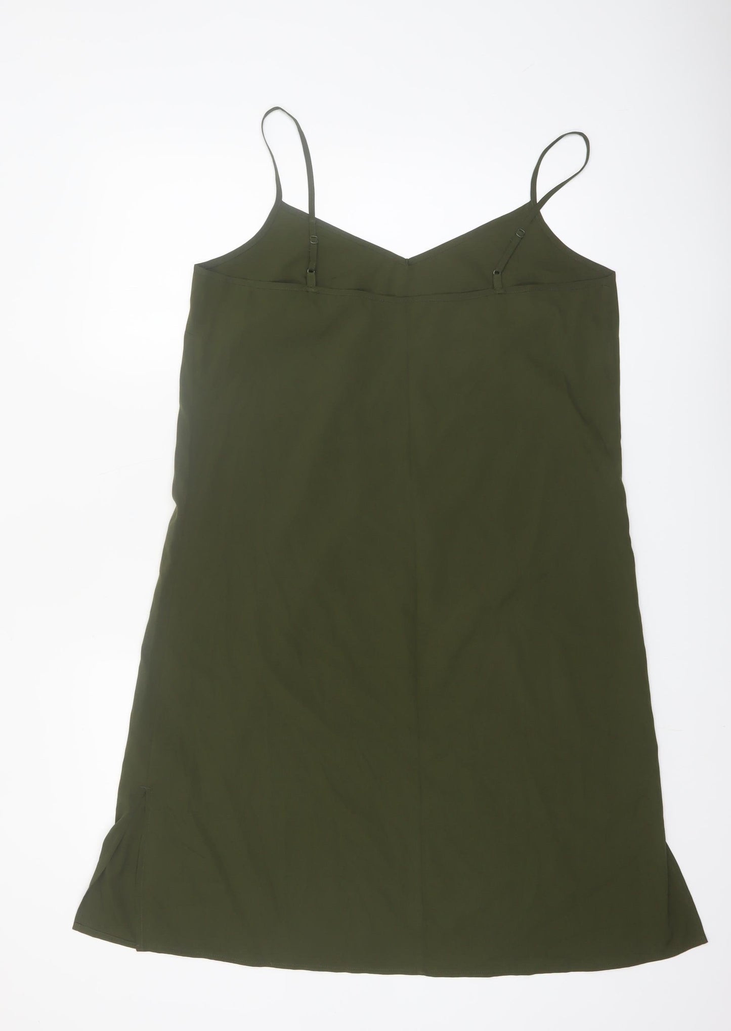 Marks and Spencer Women’s Green Size 14 Slip Dress