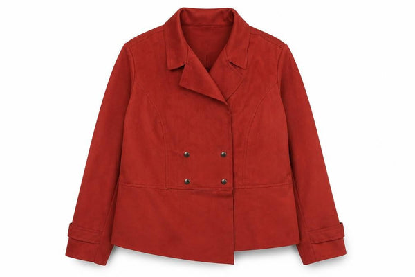 Latin Quarters Women's Red XL Biker Softshell Jacket