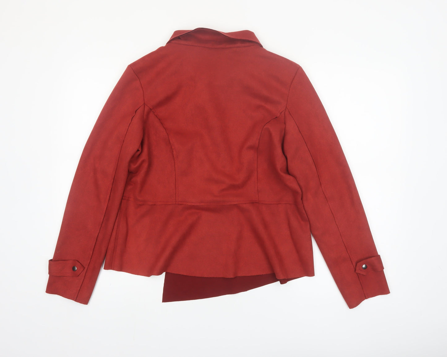 Latin Quarters Women's Red XL Biker Softshell Jacket