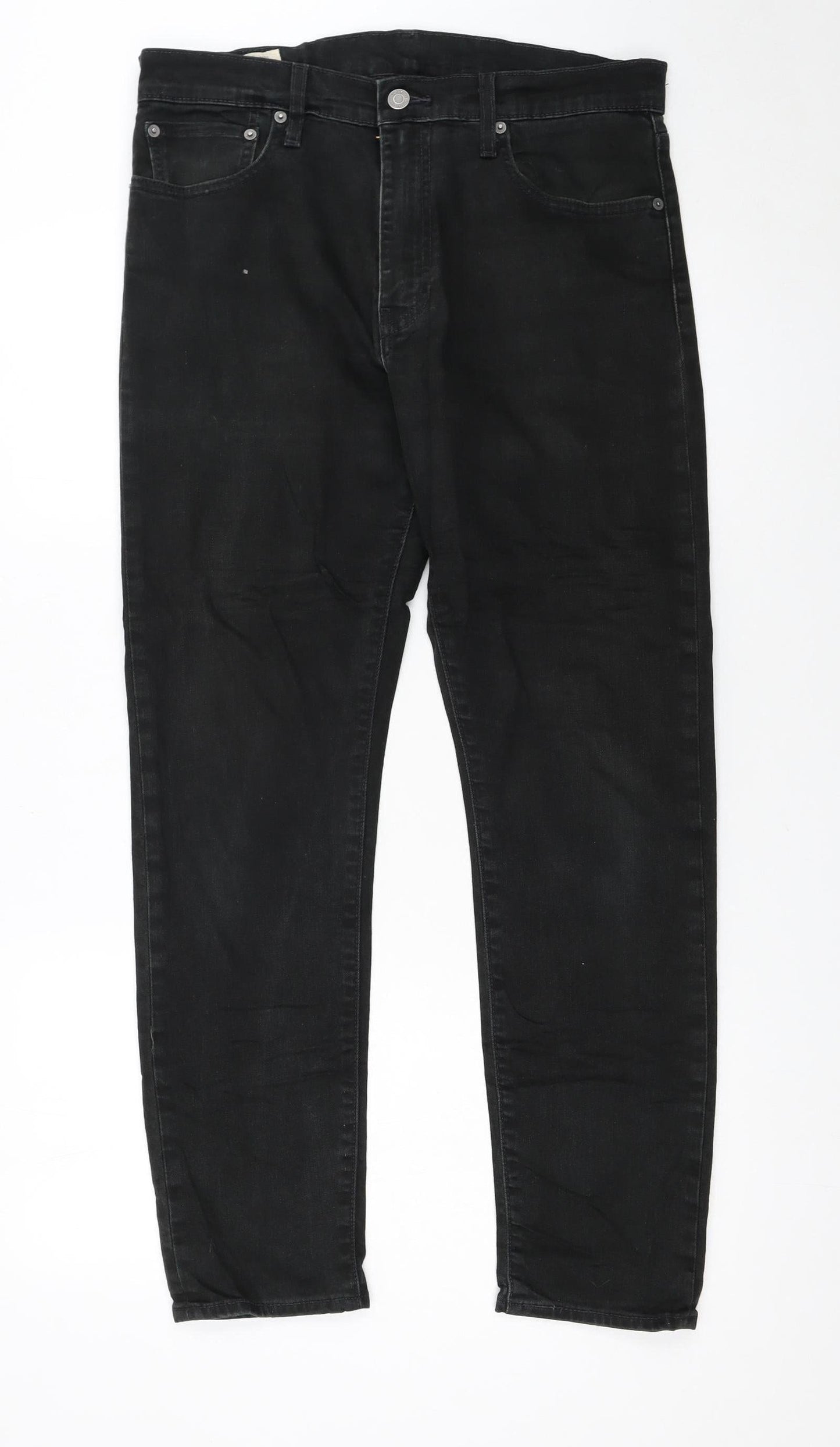 Levi's Women's Black Mid Rise Skinny Denim Jeans Size 12 W32 L30