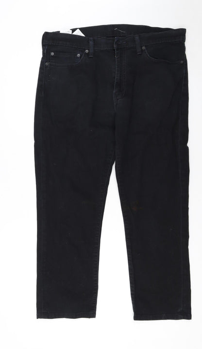 Levi's 511 Men's Black Slim Jeans W32 L32 Dark Wash