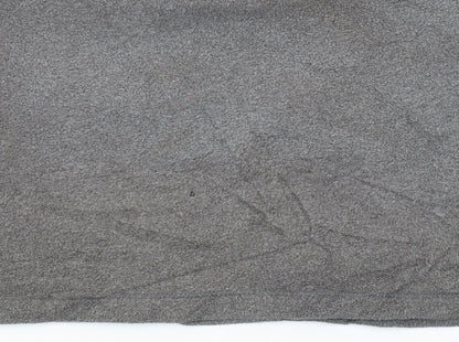 The North Face Women Grey Half Zip Fleece Sweatshirt Size M