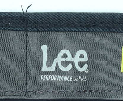Lee Men’s Black Extreme Motion Straight Fit Jeans 32W 34L