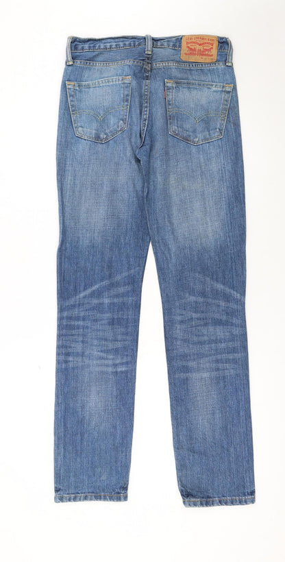 Levi Strauss Men's Blue 511 Slim Fit Straight Jeans W30 L32