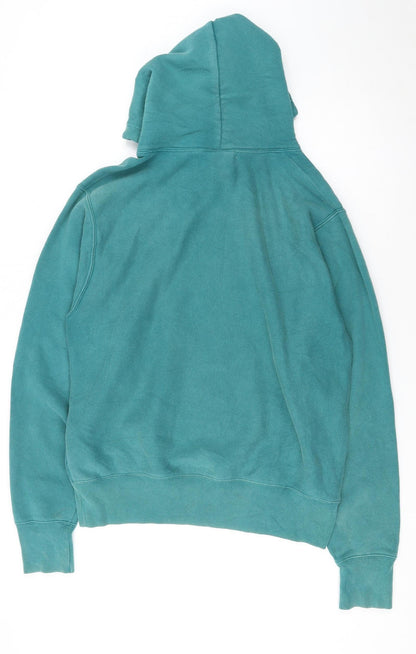 Champion Women’s Teal Pullover Hoodie S Cotton Blend Casual
