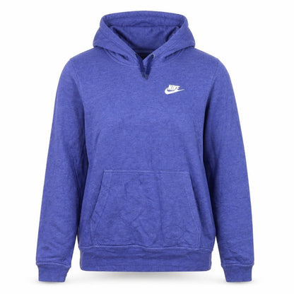 Nike Women's Blue Pullover Hoodie Size S Cotton Blend