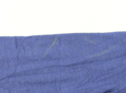 Nike Women's Blue Pullover Hoodie Size S Cotton Blend